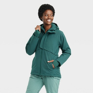 New - Women's Winter Jacket - All in Motion Emerald Green XS