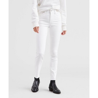New - Levi's Women's 721 High-Rise Skinny Jeans - Soft Clean White 26x30
