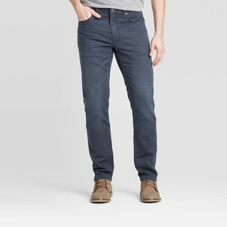 New - Men's Slim Fit Jeans - Goodfellow & Co Dark Blue 34x32