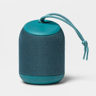 New - Cylinder Portable Bluetooth Speaker With Strap - heyday Teal