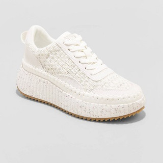 New - Women's Persephone Sneakers - Universal Thread White 8