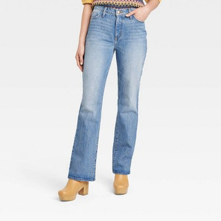 New - Women's High-Rise Vintage Bootcut Jeans - Universal Thread  Indigo 16