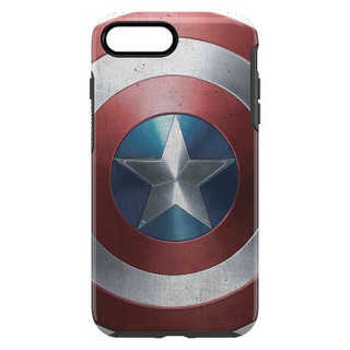 New - OtterBox Apple iPhone 8 Plus/7 Plus Marvel Symmetry Clear Case - Captain America