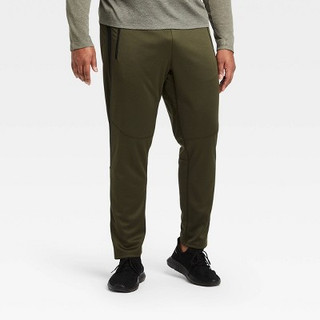 New - Men's Run Knit Pants - All in Motion Olive Green XXL