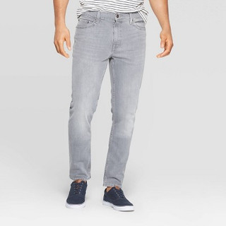 New - Men's Slim Fit Jeans - Goodfellow & Co Gray 40x32