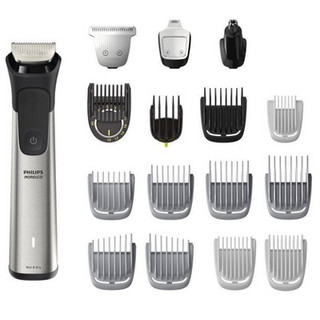 Open Box Philips Norelco Series 7000 Multigroom Men's Rechargeable Electric Trimmer - MG7910/49 - 19pc