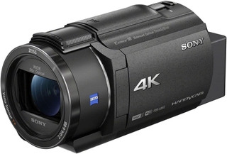 Sony - Handycam AX43 4K Camcorder - Black - FDRAX43/B