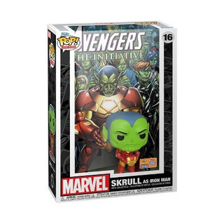 New - Funko POP! Comic cover: Marvel - Skrull as Iron Man - Ages 3+