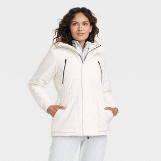 New - Women's Snowsport Jacket - All in Motion Cream L