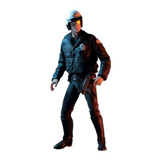 New - Terminator 2 Judgement Day Ultimate T-1000 Motorcycle Cop 7" Action Figure