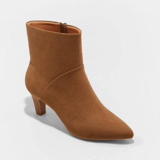 New - Women's Frances Ankle Boots - Universal Thread Brown 11