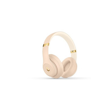 New - Beats Studio3 Bluetooth Wireless Noise Cancelling Over-Ear Headphones - Desert Sand