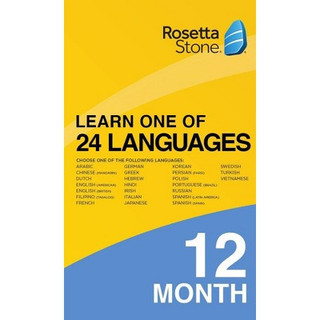 New - Rosetta Stone - 12 Month Language Agnostic