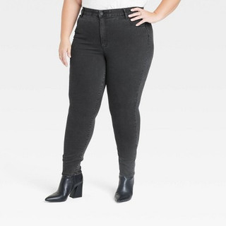 New - Women's High-Rise Skinny Jeans - Knox Rose Black 20