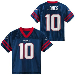 New - NFL New England Patriots Toddler Boys' Short Sleeve Jones Jersey - 4T