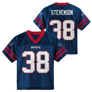 NFL New England Patriots Toddler Boys' Short Sleeve Stevenson Jersey - 2T