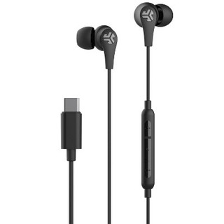 New - JLab JBuds Pro Wired USB-C Earbuds - Black