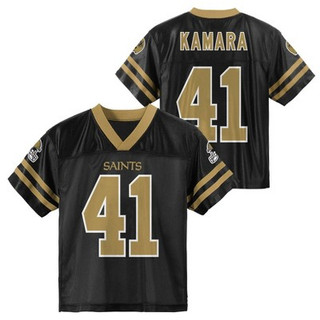 New - NFL New Orleans Saints Toddler Boys' Short Sleeve Kamara Jersey - 4T