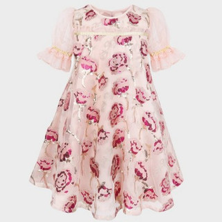 New - Girls' Disney Frozen Belle Tutu Dress - Pink 4 - Disney Store