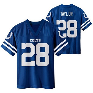 New - NFL Indianapolis Colts Boys' Short Sleeve Taylor Jersey - XS