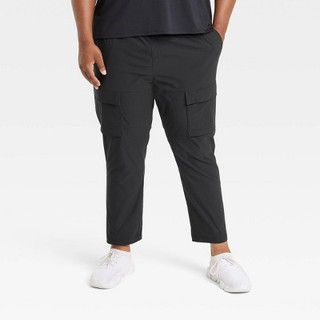 New - Men's Big Outdoor Pants - All in Motion Black 2XL