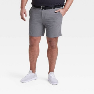 New - Men's Big Golf Shorts 8" - All in Motion Gray 44
