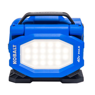 Like New -  Kobalt 40-volt Max 2200-Lumen LED Battery-operated and Plug-in Rechargeable Portable Work Light