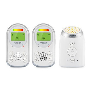 New - VTech 2 Parent Digital Audio Monitor with Ceiling Night Light - TM8212-2