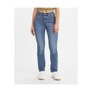 Levi's Women's 501 High-Rise Straight Jeans - Salsa In Sequence 24