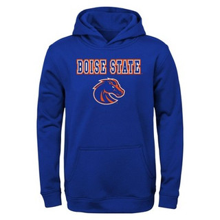 NCAA Boise State Broncos Boys' Poly Hooded Sweatshirt - L