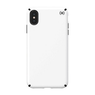 Open Box Speck Apple iPhone XS Max Presidio Pro Soft Touch Case - White/Black
