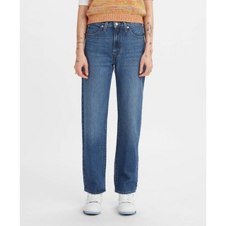 Levi's Women's Mid-Rise '94 Baggy Straight Jeans - Indigo Worn In 26
