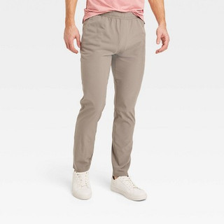 Men's Woven Pants - All In Motion Persuading Gray L