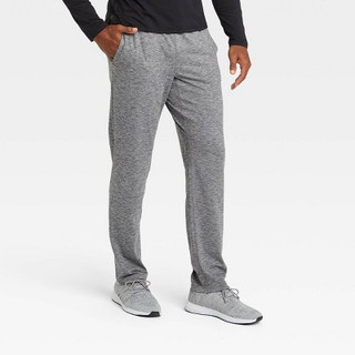 Men's Soft Stretch Tapered Joggers - All in Motion Gray Heather XL