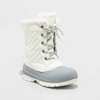 Open Box Girls' Skylar Winter Boots - All in Motion Cream 13