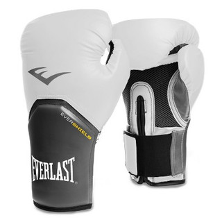 New - Everlast Pro Style Elite 12oz Training Boxing Gloves - White