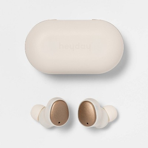 New - Active Noise Canceling True Wireless Bluetooth Earbuds - heyday Stone White