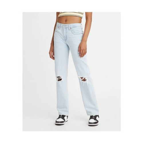 New - Levi's Women's Mid-Rise Straight Jeans - Charlie Won 30
