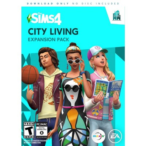 New - The Sims 4 City Living Expansion Pack PC Game