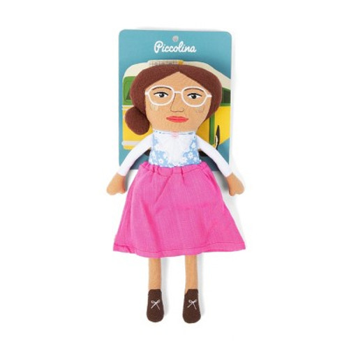 New - Piccolina Trailblazer Rosa Parks Plush Doll