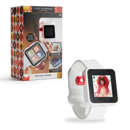 New - FAO Schwarz Social Star Selfie Watch