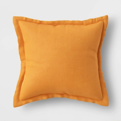 New - DuraSeason Fabric Woven Deep Seat Pillow Back Apricot - Threshold