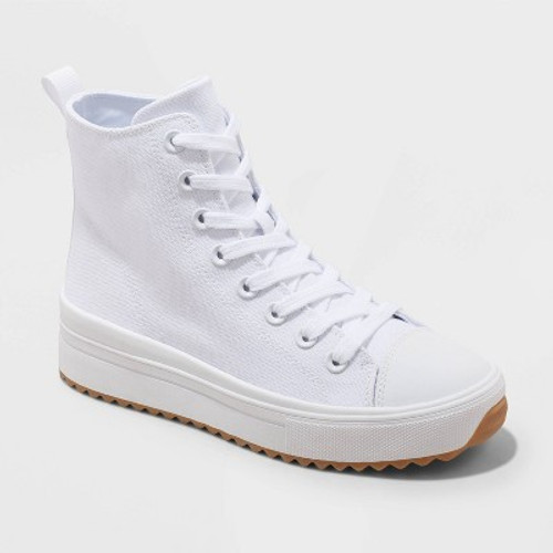 New - Women's Adrienne Sneakers - Wild Fable White 6
