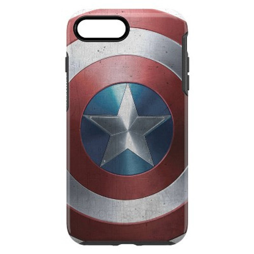 New - OtterBox Apple iPhone 8 Plus/7 Plus Marvel Symmetry Clear Case - Captain America