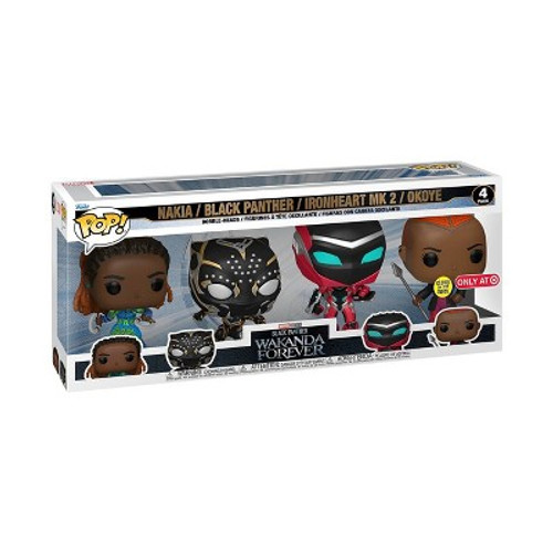 Open Box Funko POP! Marvel Black Panther: Wakanda Forever - 4pk
