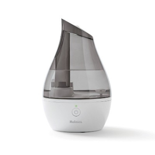 New - Holmes 0.5gal Virtually Silent Ultrasonic Cool Mist Humidifier