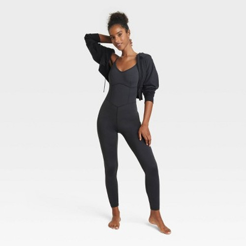 New - Women's Corset Bodysuit - JoyLab Black L