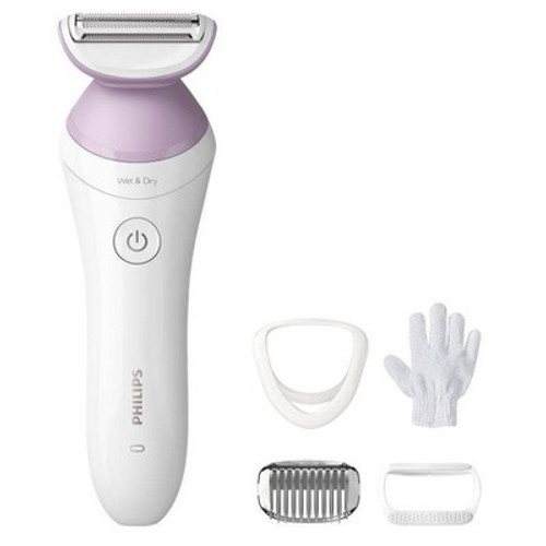 Open Box Philips Series 6000 Wet & Dry Women's Rechargeable Electric Shaver