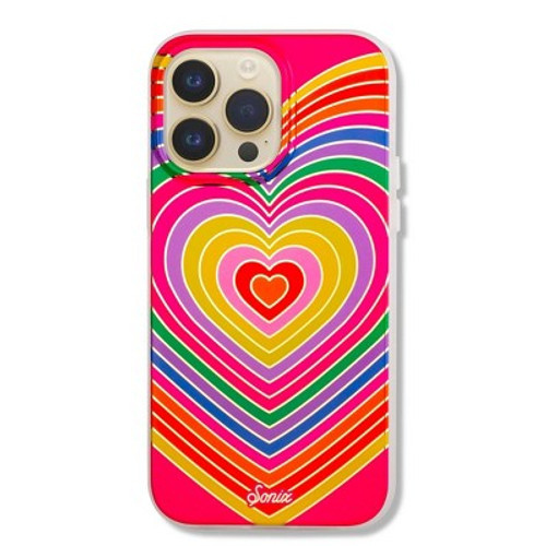 New - Sonix Apple iPhone 14 Pro Max Case with MagSafe - Rainbow Hearts