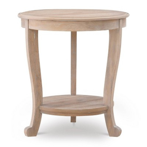 New - Dermott Side Table Natural - Powell Company